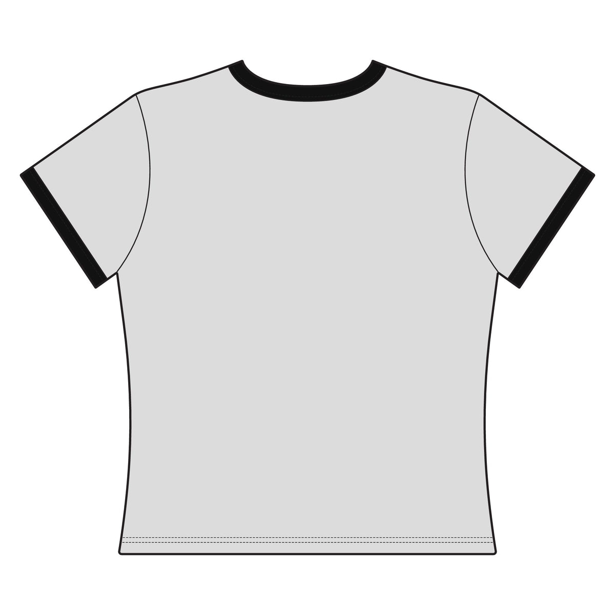 Concert Series 03 Women's Cropped Ringer Tee