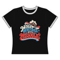Concert Series 05 Women's Cropped Ringer Tee