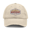 BSC Original H04 Logo Embroidered Distressed Low Profile Velcro Back