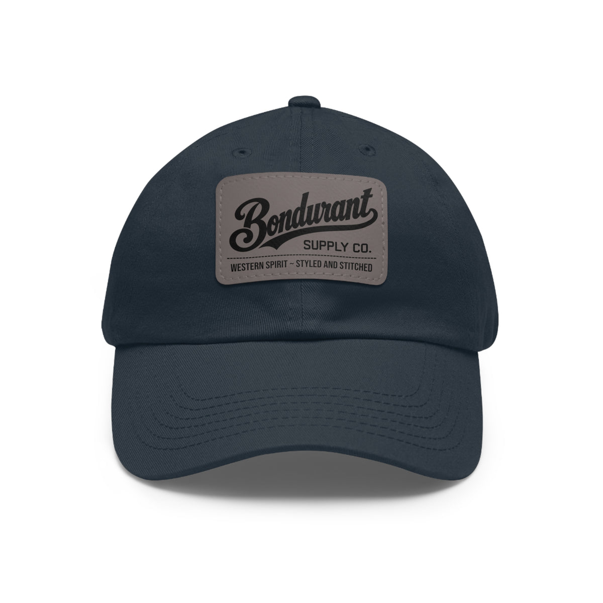 BSC Original H03 Logo Leather Patch Unstructured Low Profile