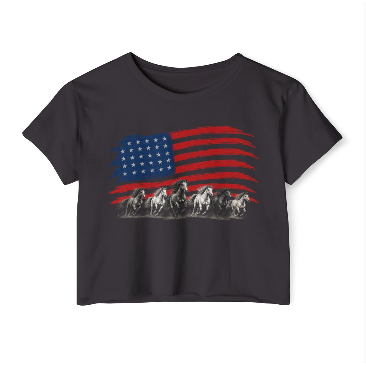 American Rodeo 002 Wild Horses Tee