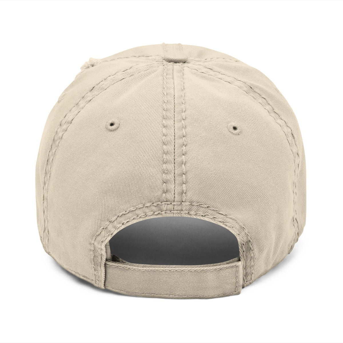 BSC Original H04 Logo Embroidered Distressed Low Profile Velcro Back