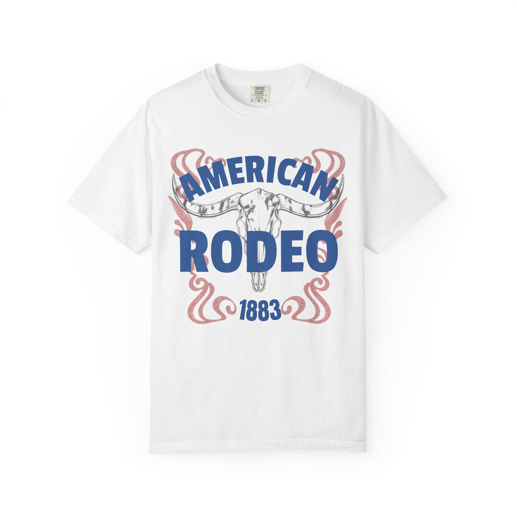 American Rodeo 001 Steer Skull Tee