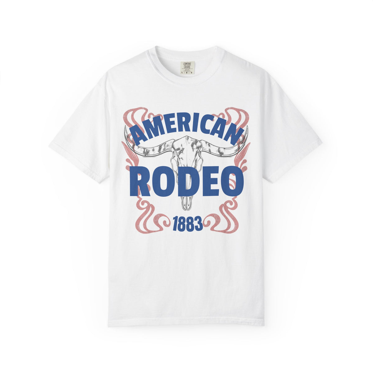 American Rodeo 001 Steer Skull Tee