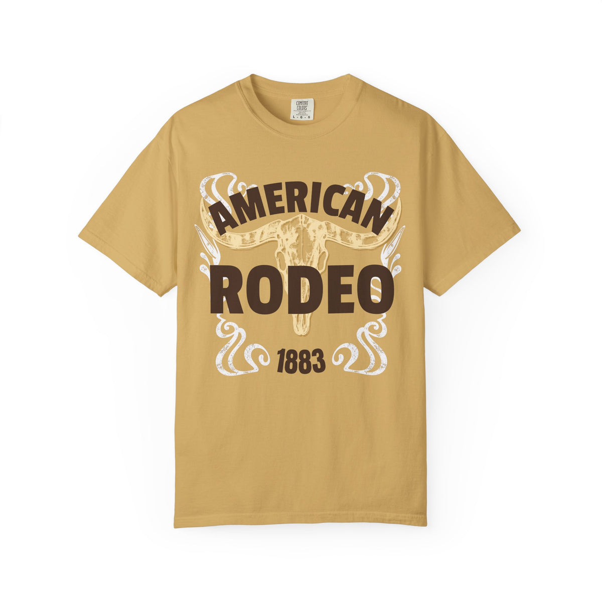 American Rodeo 001 Steer Skull Tee
