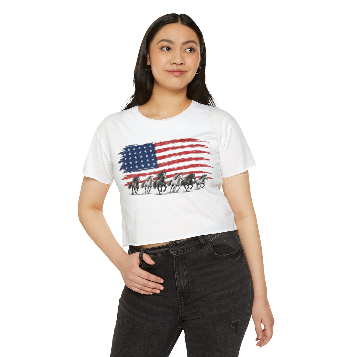 American Rodeo 002 Wild Horses Tee