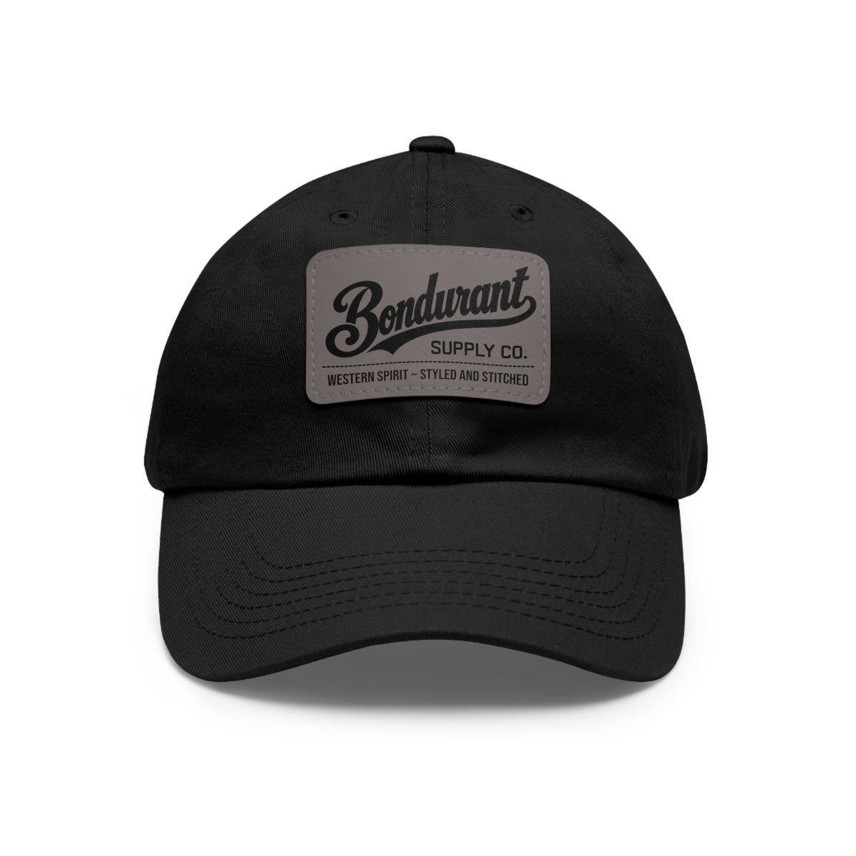BSC Original H03 Logo Leather Patch Unstructured Low Profile