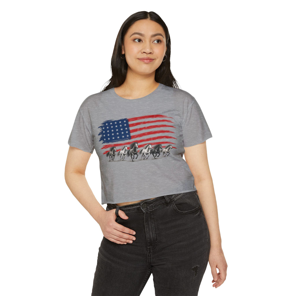 American Rodeo 002 Wild Horses Tee