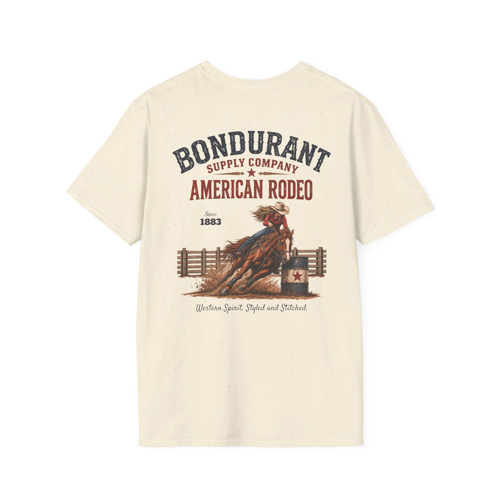 American Rodeo 004 Barrel Racer Tee