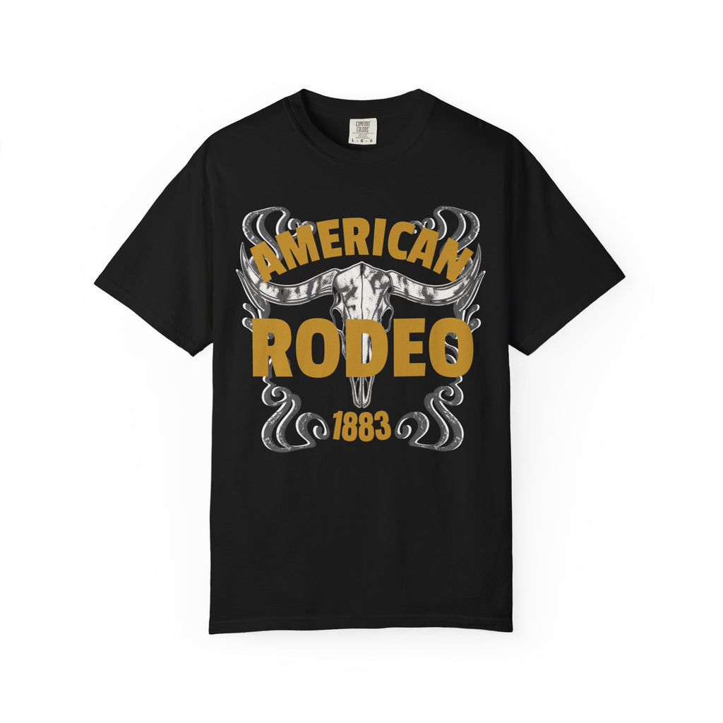 American Rodeo 001 Steer Skull Tee