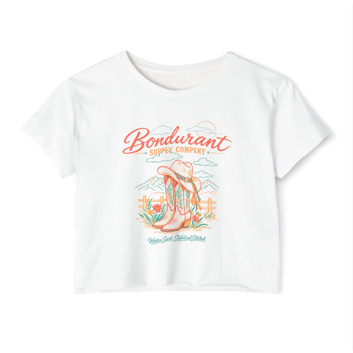 American Rodeo 003 Boots & Hat Tee