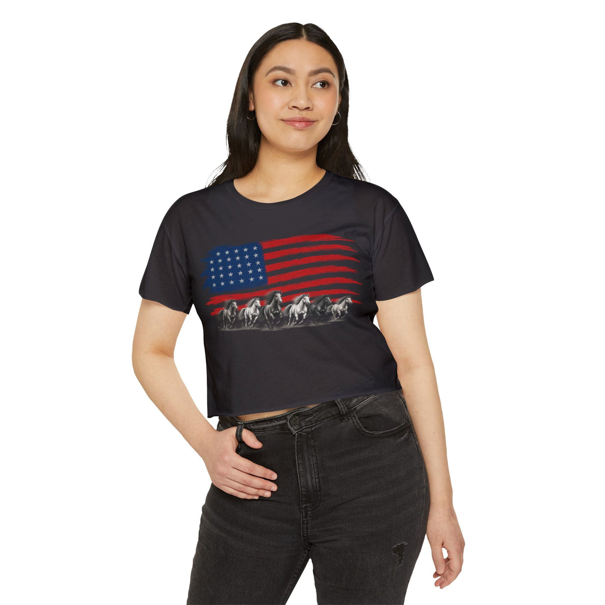 American Rodeo 002 Wild Horses Tee