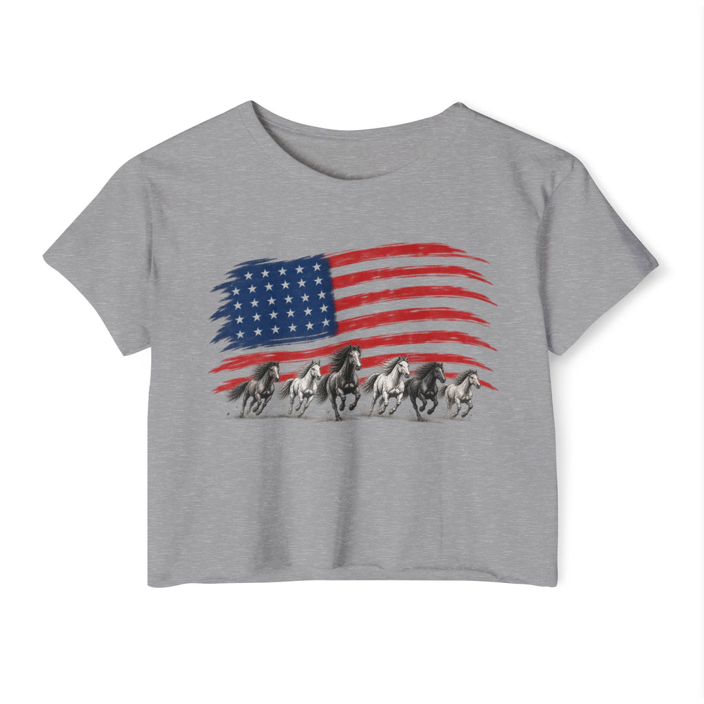 American Rodeo 002 Wild Horses Tee