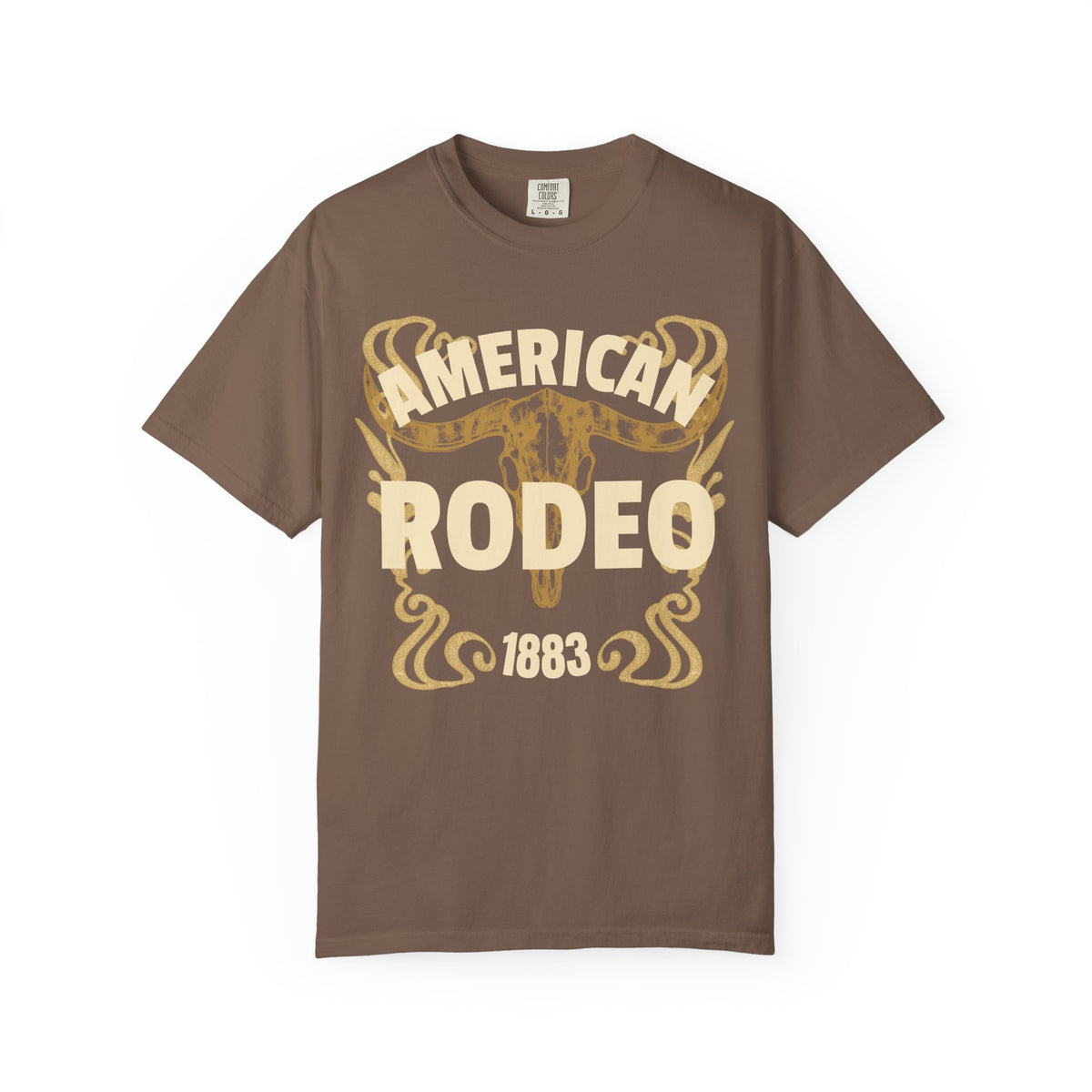 American Rodeo 001 Steer Skull Tee