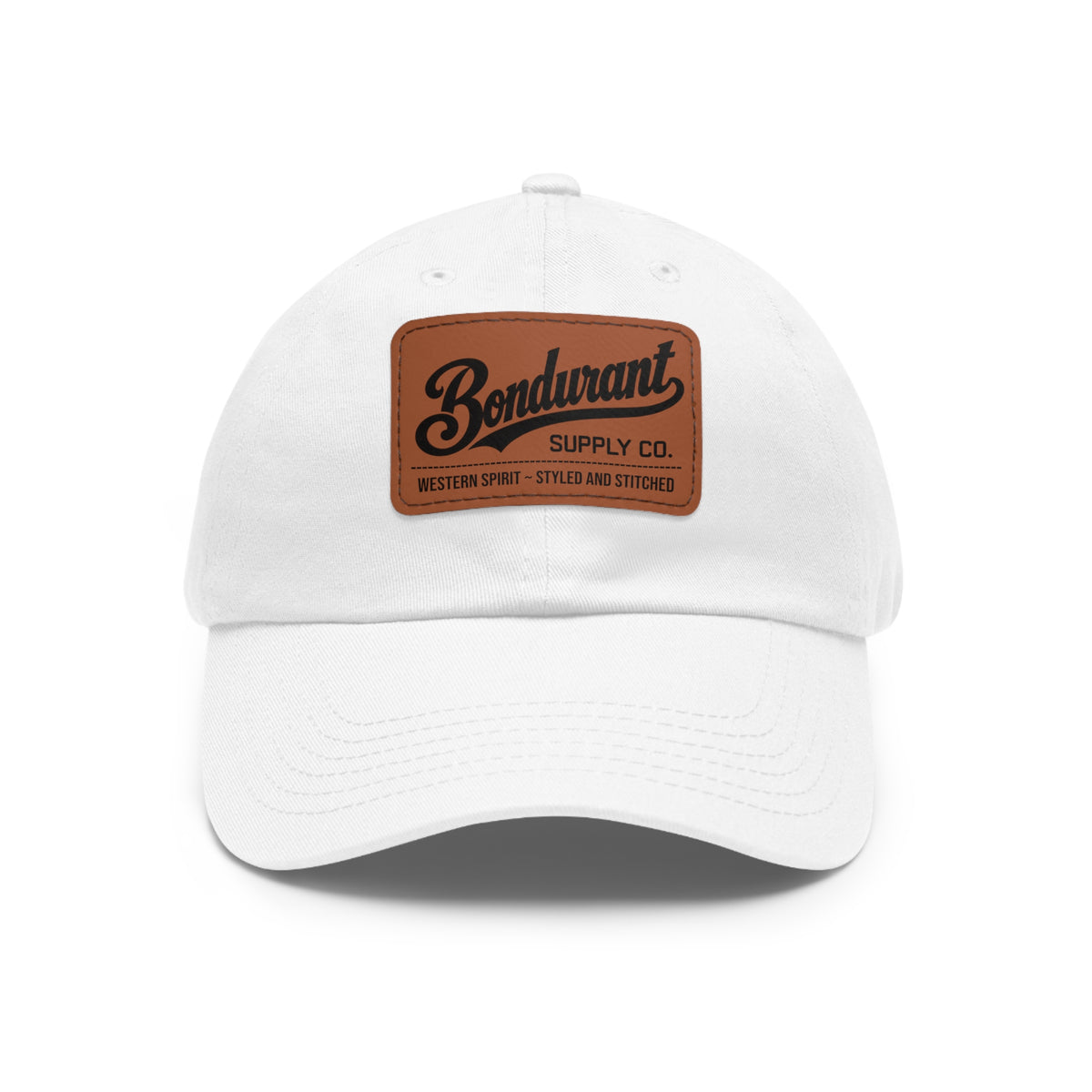 BSC Original H03 Logo Leather Patch Unstructured Low Profile
