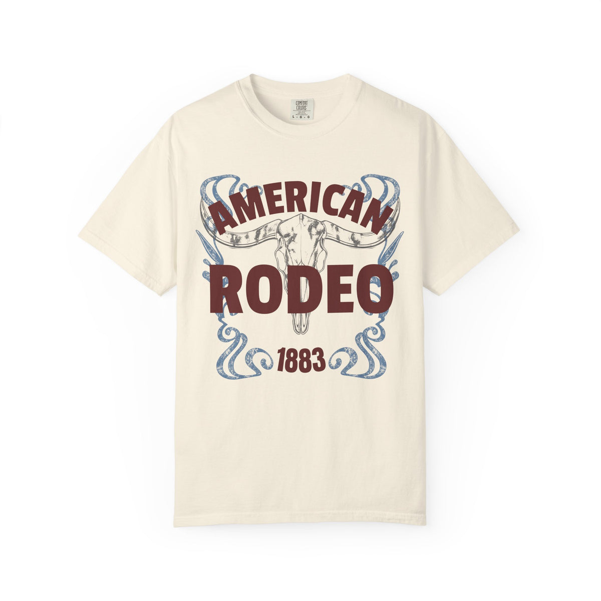 American Rodeo 001 Steer Skull Tee