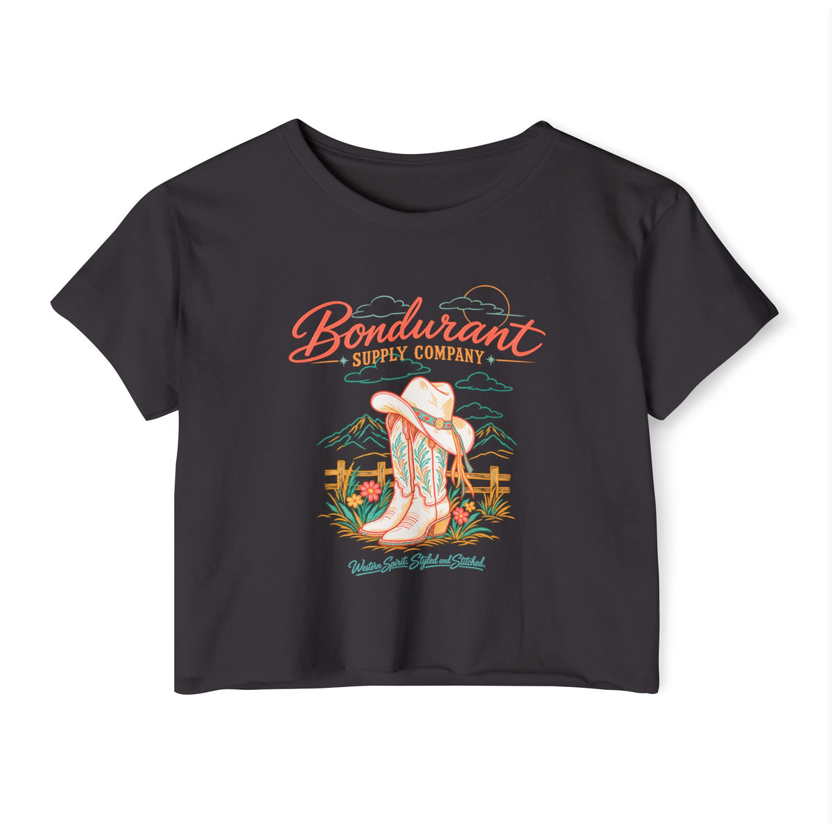 American Rodeo 003 Boots & Hat Tee