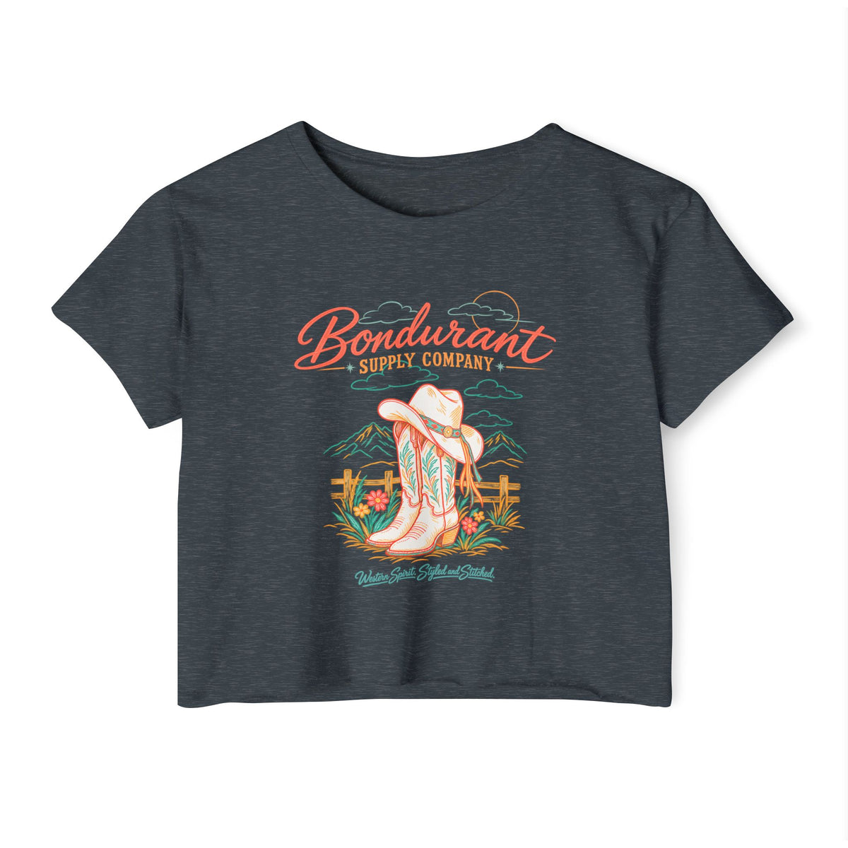 American Rodeo 003 Boots & Hat Tee