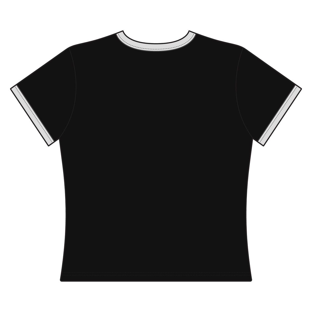 Concert Series 05 Women's Cropped Ringer Tee